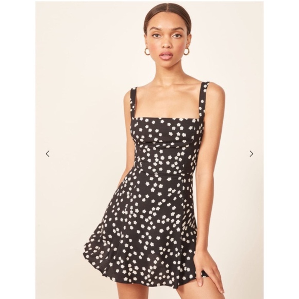 Reformation Abby Mini Floral Print Dress (8)